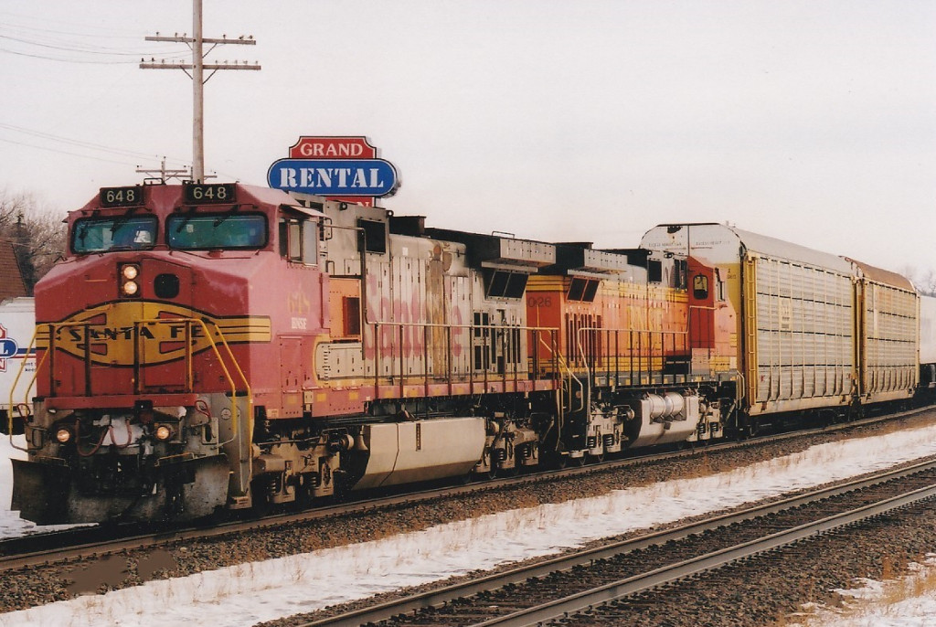 BNSF 648 West